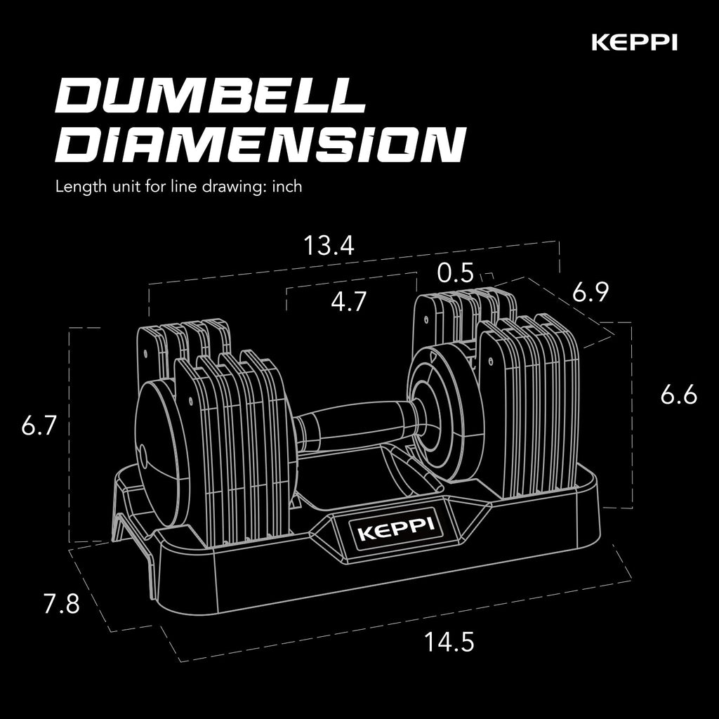 Adjustable Dumbbells Set of 2 L77077