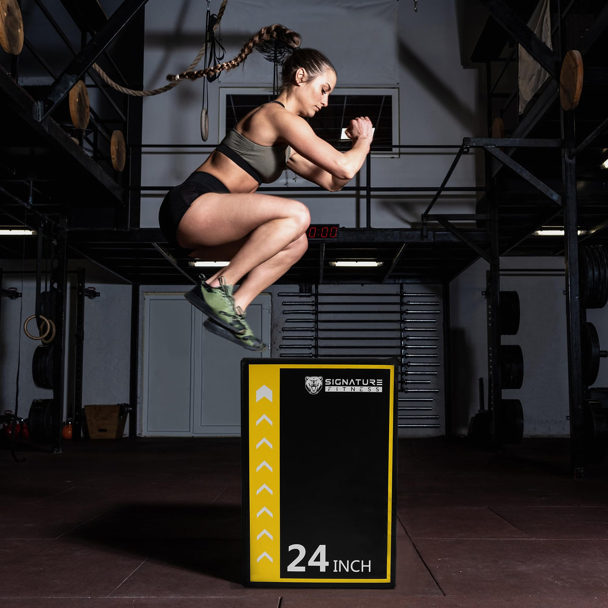 3-in-1 Foam Plyometric Jump Box F3614