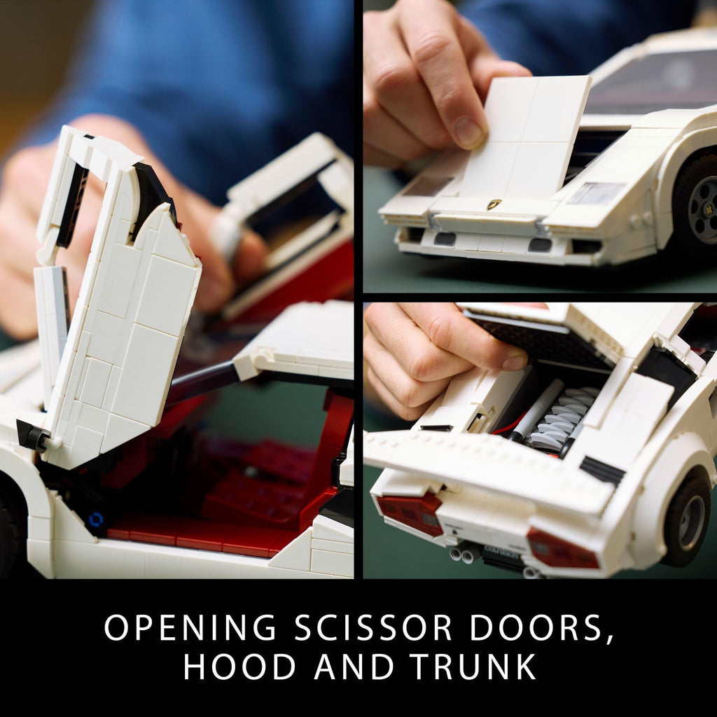 Model Car Kit Building Set with Scissor Doors V12 Engine T156823