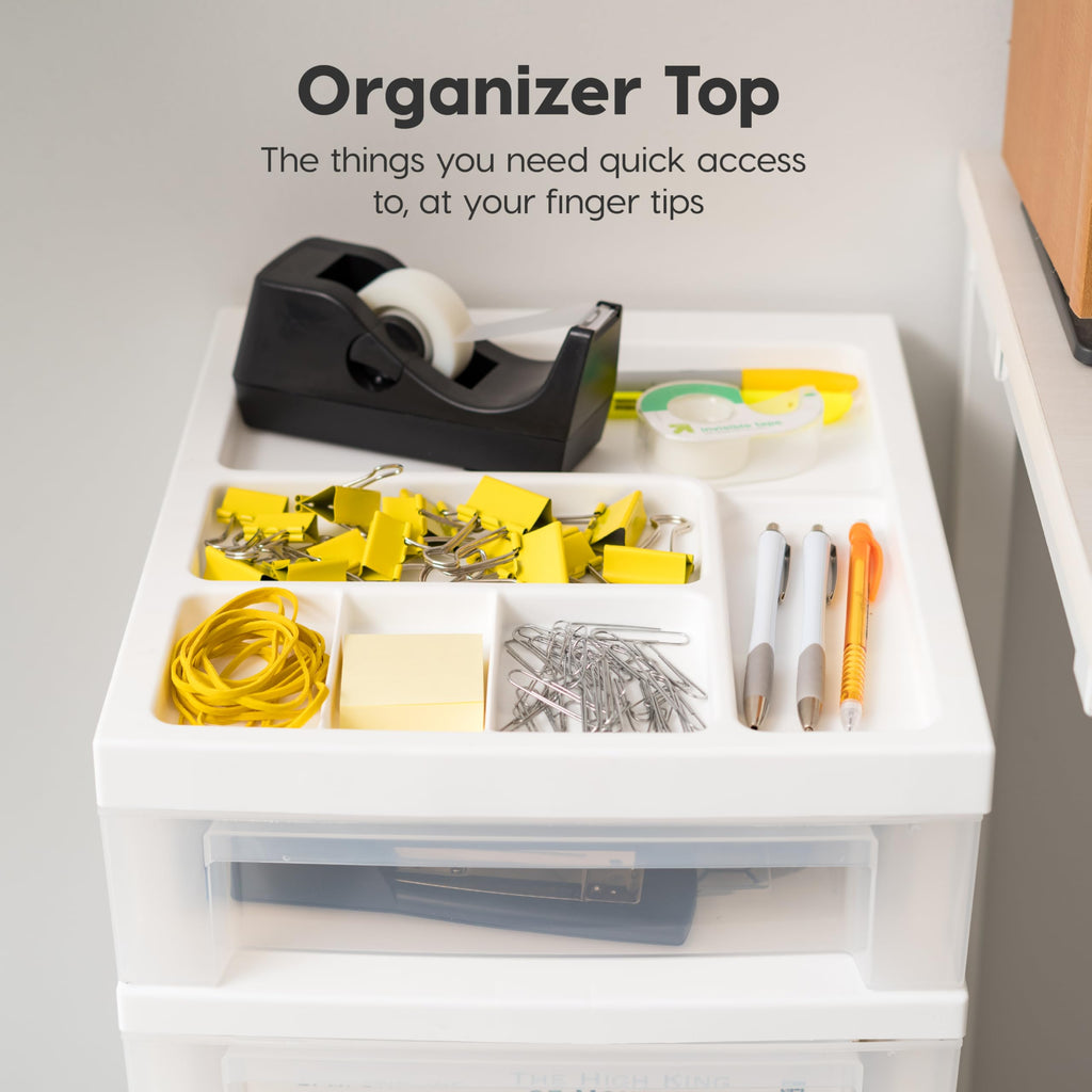 6 Drawer Rolling Storage Cart V7093