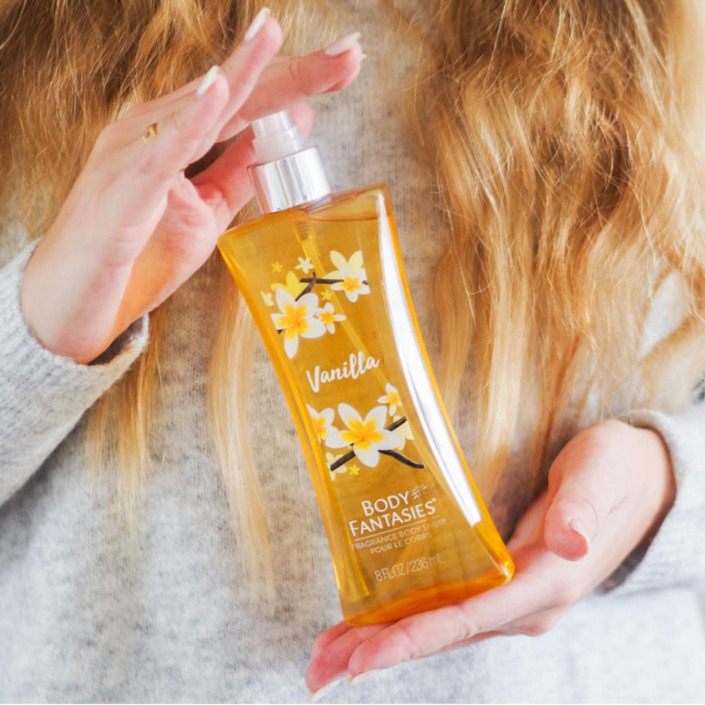 Vanilla Fragrance Body Spray 8 Ounce H36341
