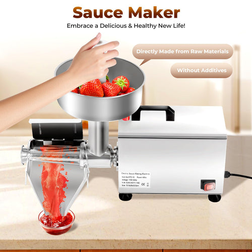 110v 450w Stainless Steel Electric Tomato Strainer K533