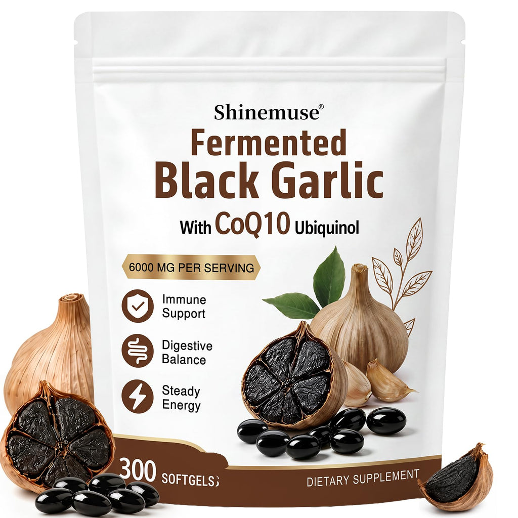 Black Garlic Extract 300 Softgels E1439
