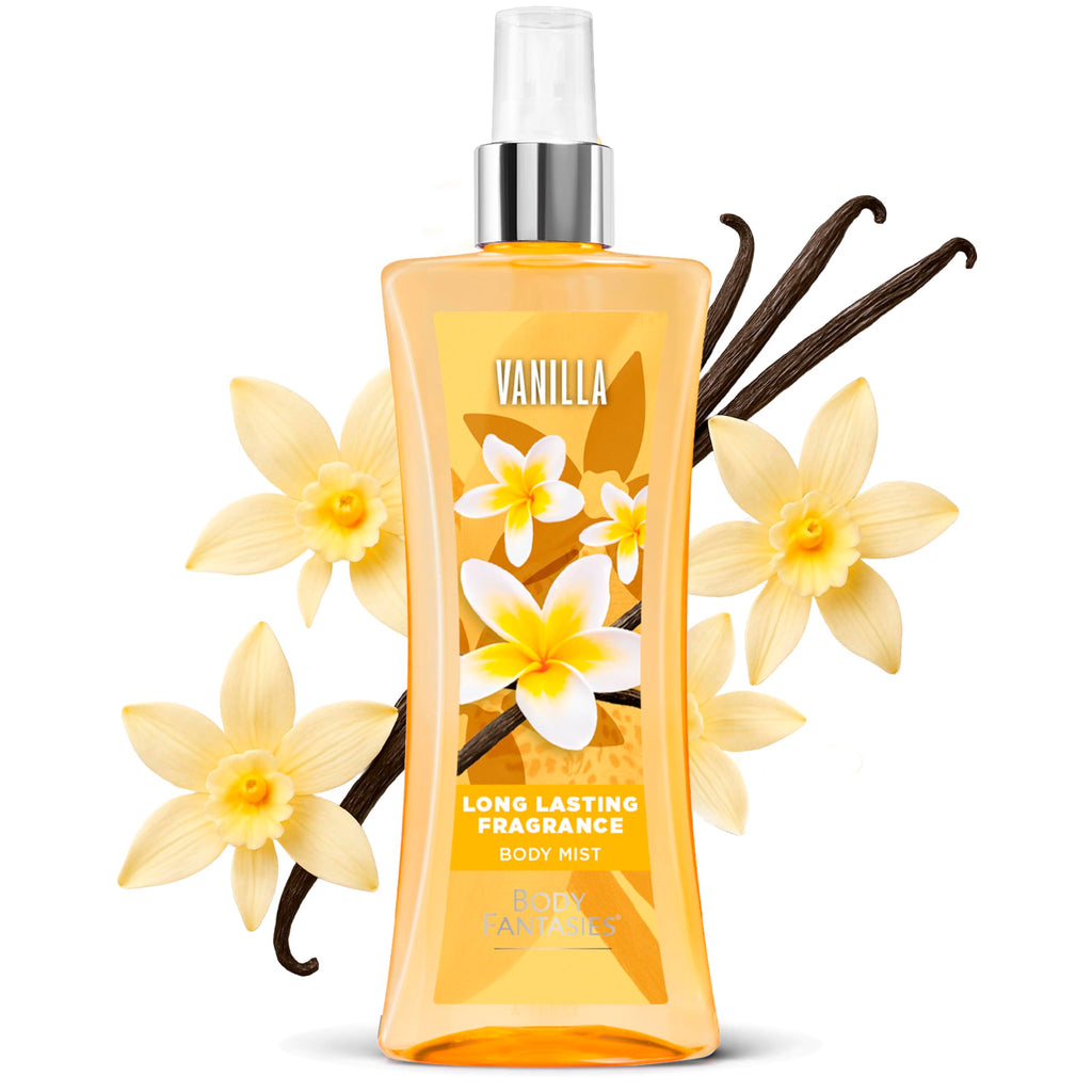 Vanilla Fragrance Body Spray 8 Ounce H36341