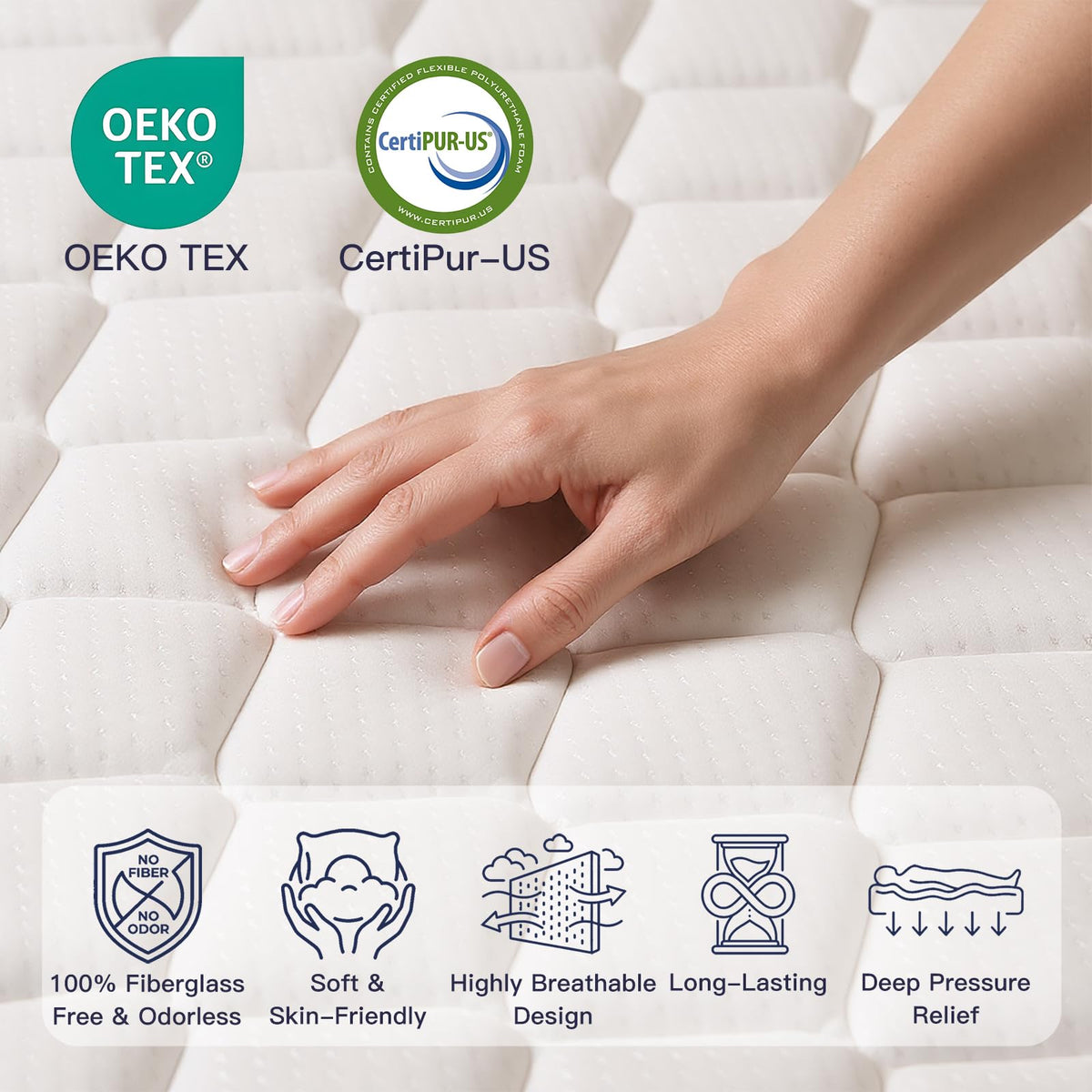 6 Inch Twin Mattress with Bonnell Spring Q788287