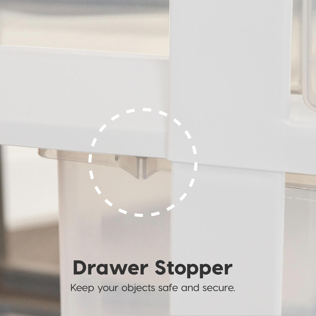 6 Drawer Rolling Storage Cart V7093