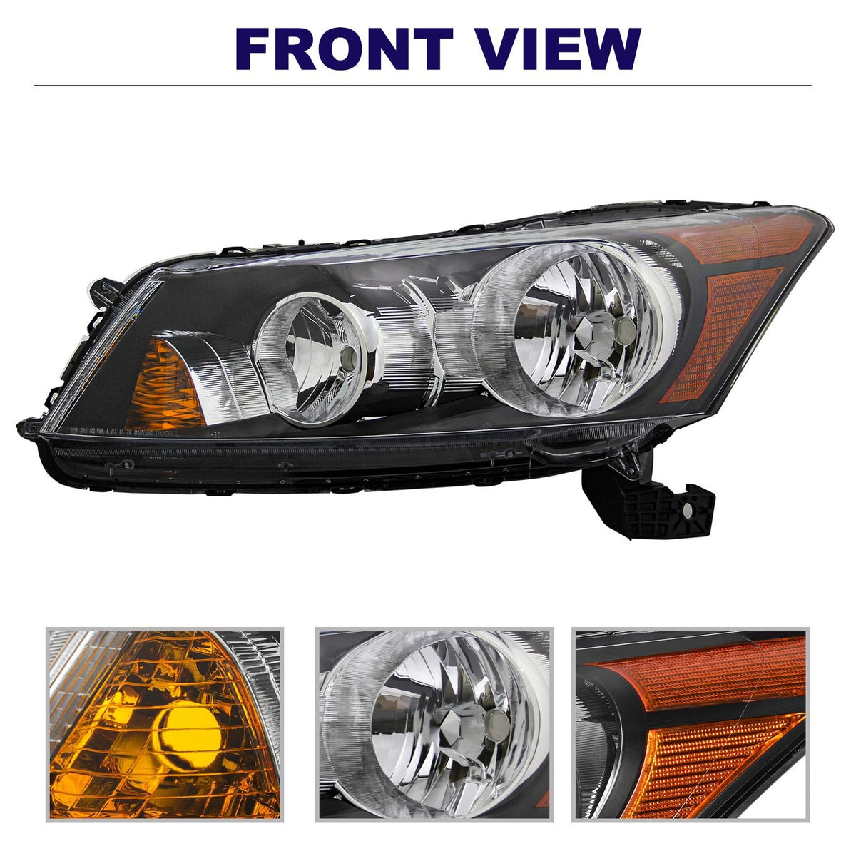 Headlights with Amber Reflector Y661