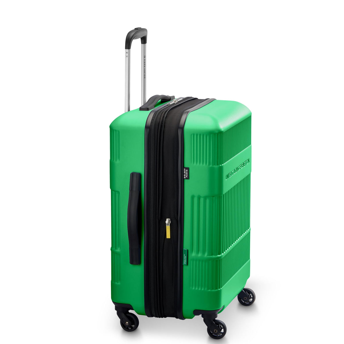 Green Carry-On 20 Inch Hardside Expandable Luggage with Spinner Wheels W40892