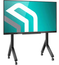 Mobile TV Stand on Wheels 70-110 Inch Black Q72901