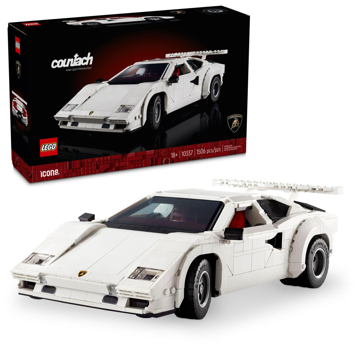 Model Car Kit Building Set with Scissor Doors V12 Engine T156823