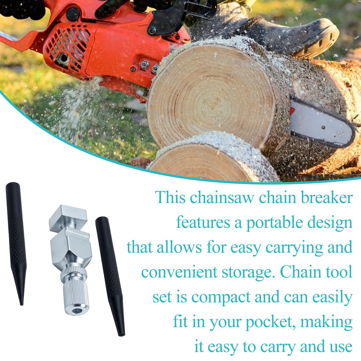 Pocket Chainsaw Chain Breaker Tool Kit L47898