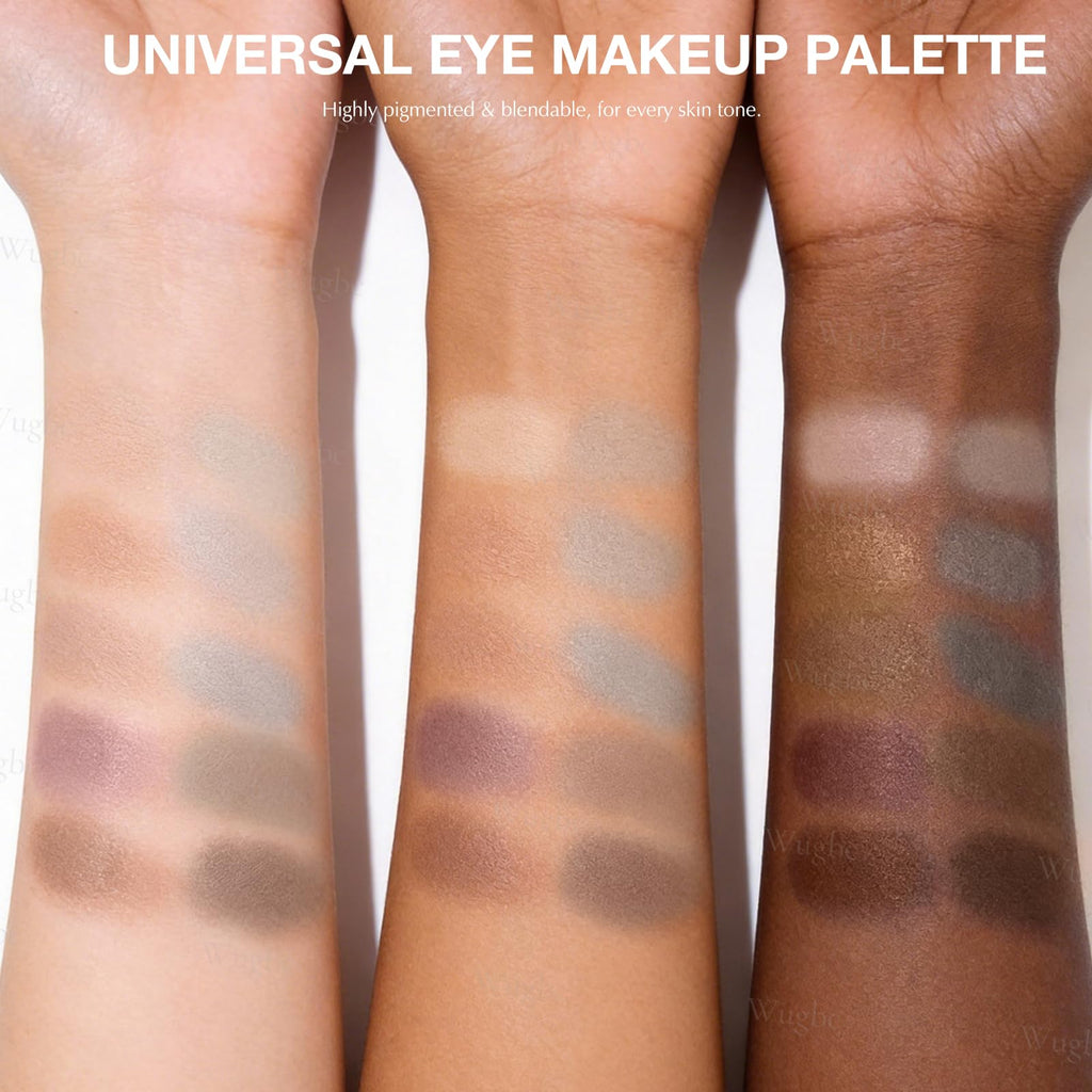 10 Colors Matte Neutral Eyeshadow Palette T942249