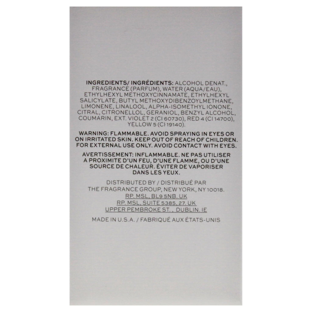4.2 oz EDT Spray X8260