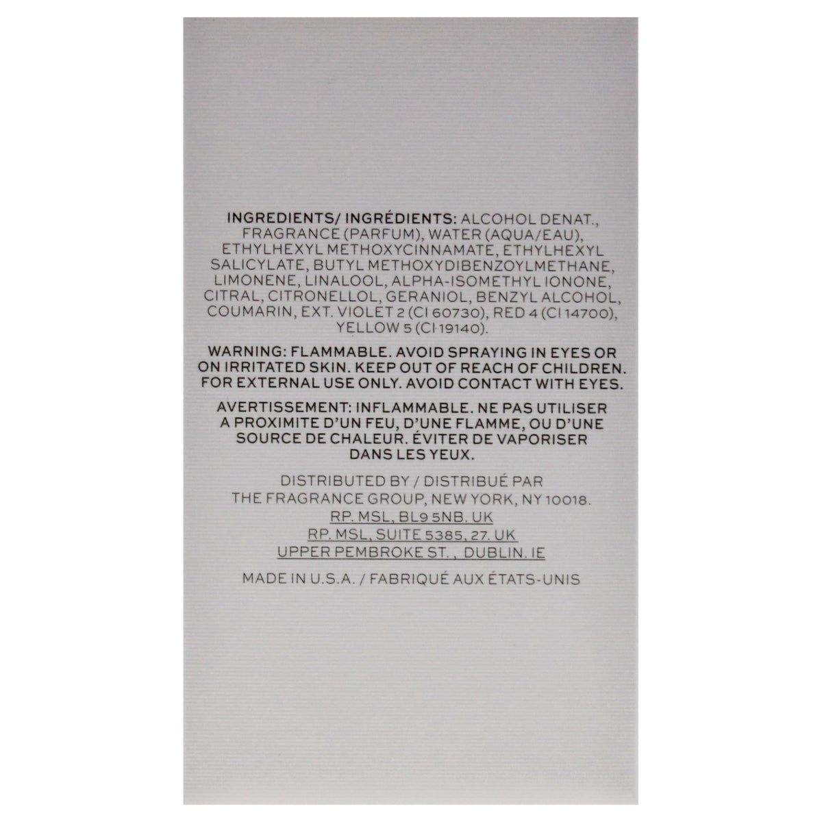 4.2 oz EDT Spray X8260