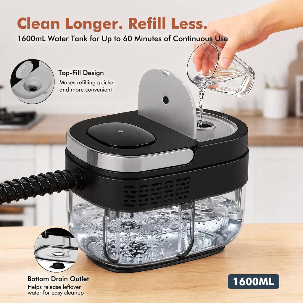 2500W Pressurized Steam Cleaner with 16 Accessories Z777