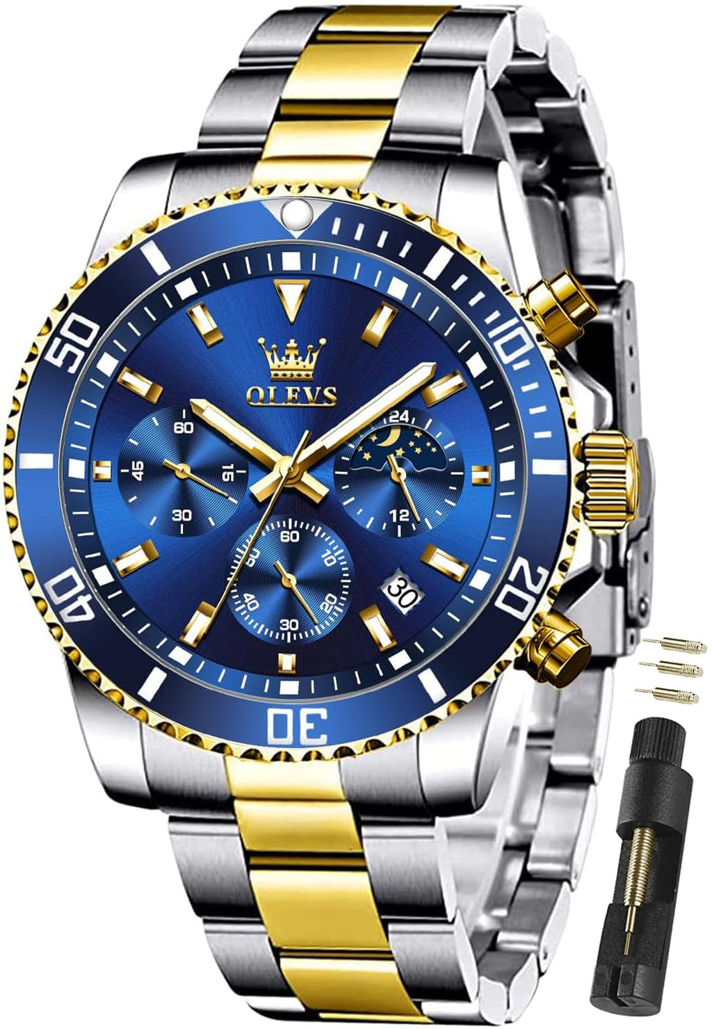 Diamond Business Dress Stainless Steel Watch Y871779