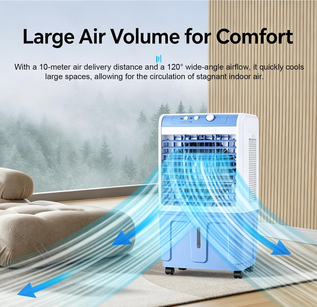 Remote Control Evaporative Air Cooler 20L J689490