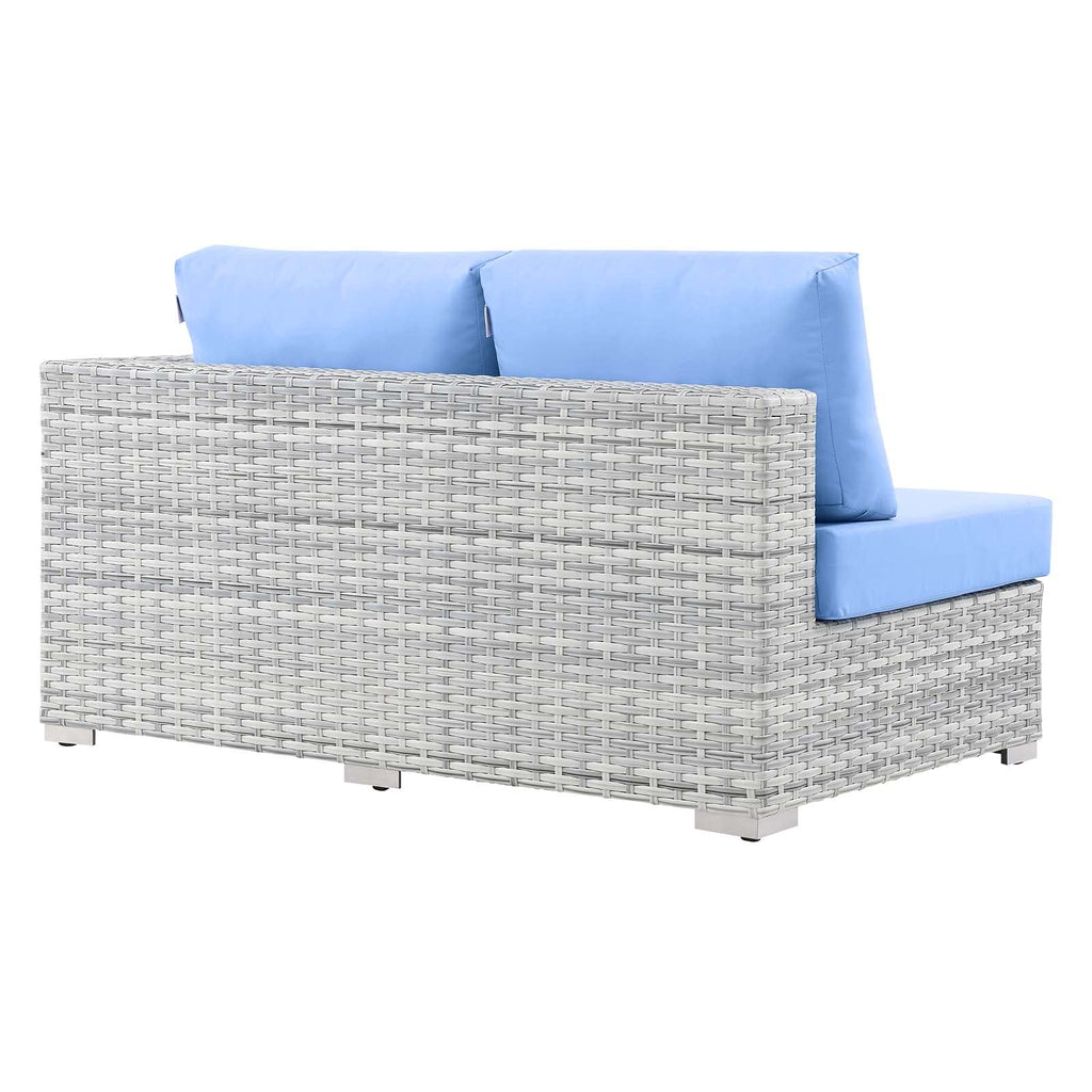 Rattan Wicker Loveseat Sofa A7556