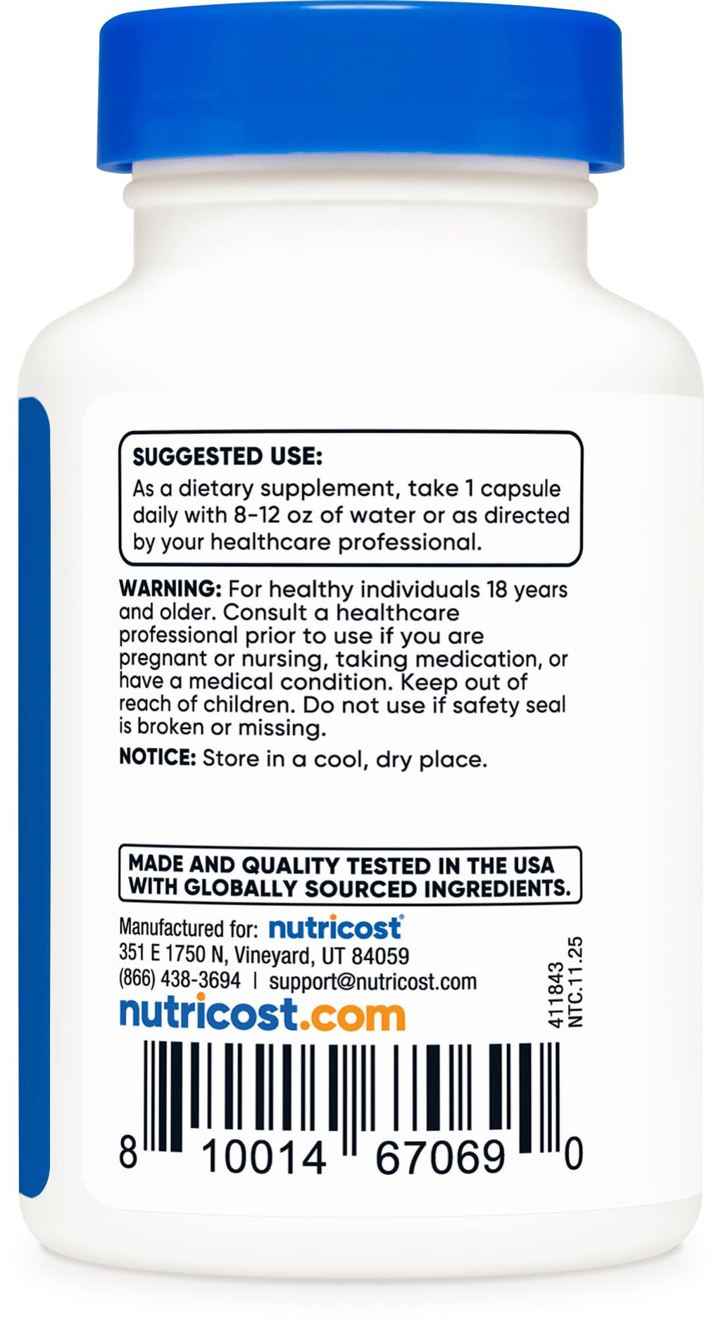 Tudca 500mg 30 Capsules Gluten Free N238