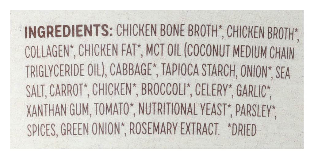 Chicken Vegetable Bone Broth Soup, 1.2 OZ K774