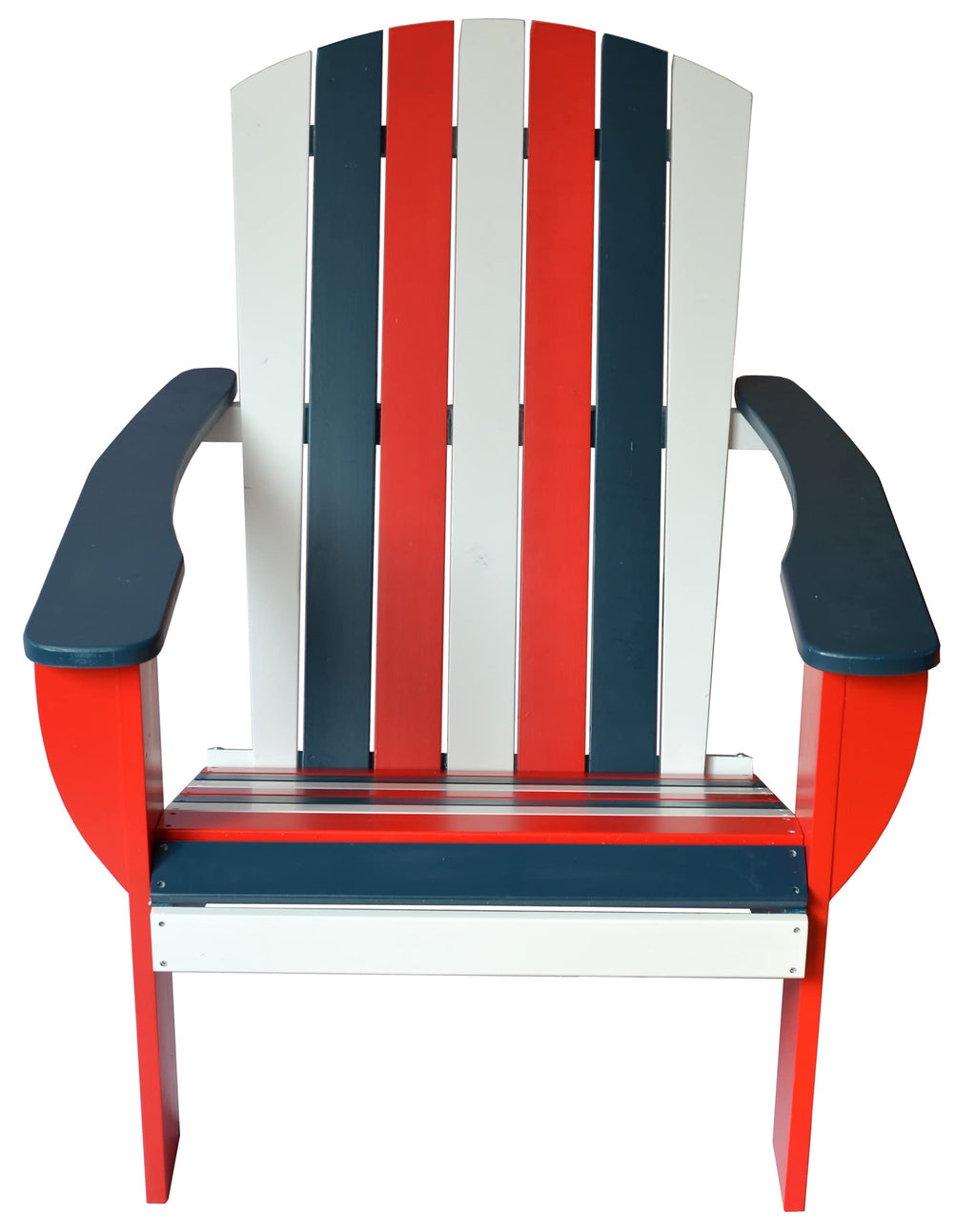 Solid Cedar Adirondack Chair with Bottle Opener and Folding Table L43198