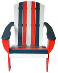Solid Cedar Adirondack Chair with Bottle Opener and Folding Table L43198