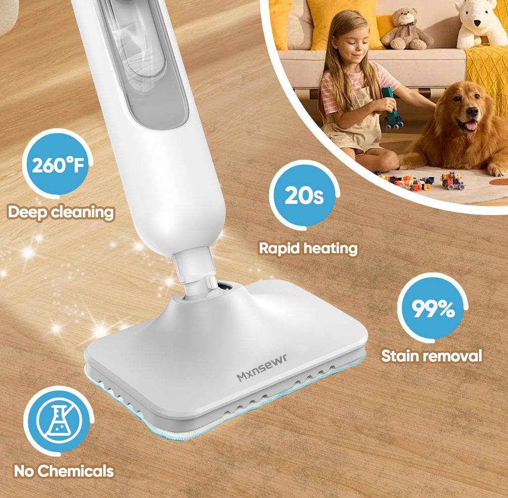 Multi-Functional Steam Mop with 2 Steam Level D376183
