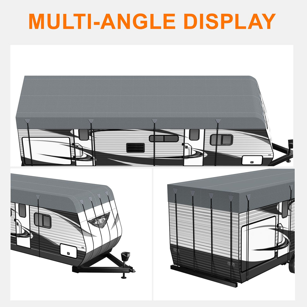 Heavy Duty Waterproof RV Roof Cover D22119