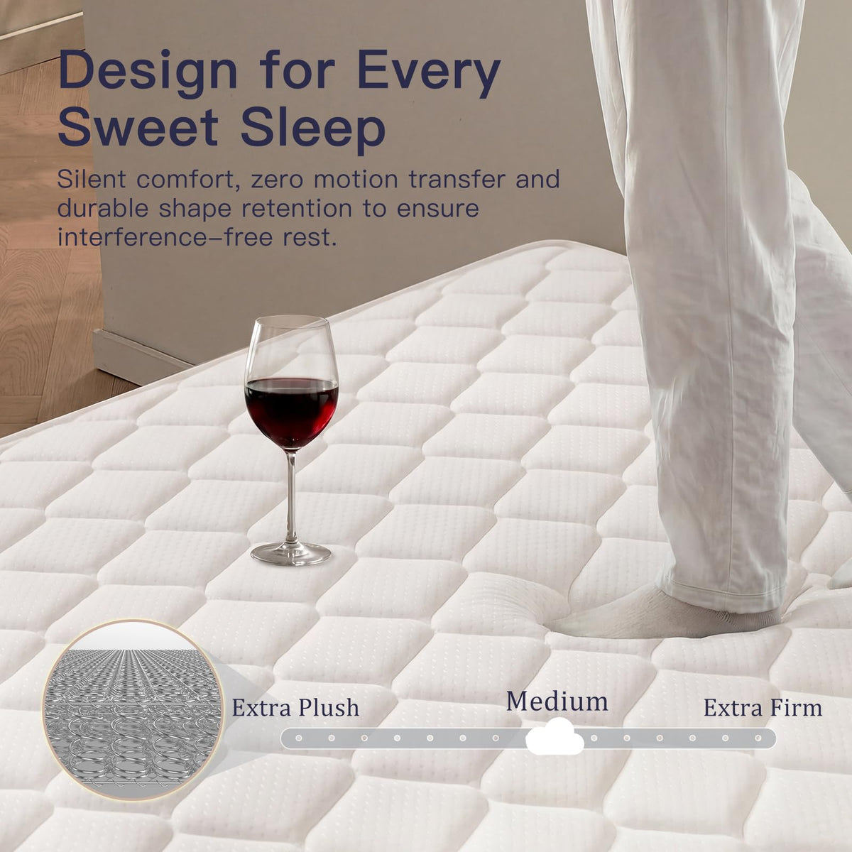 6 Inch Twin Mattress with Bonnell Spring Q788287