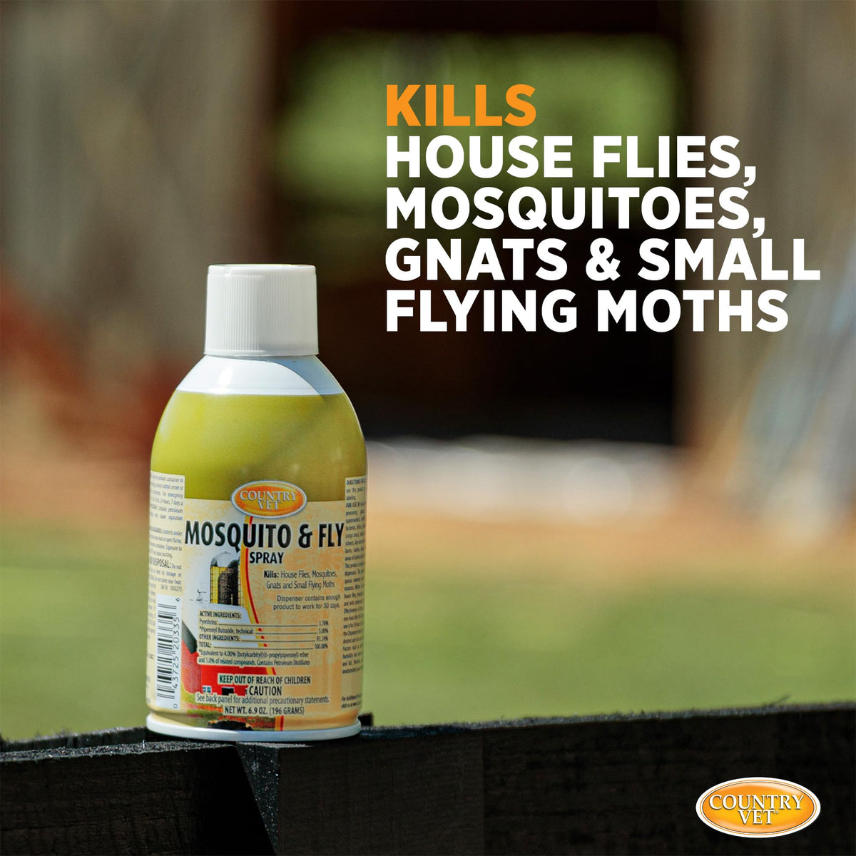Mosquito Fly Metered Spray Refill & Automatic Metered Dispenser Case of 12 F21558