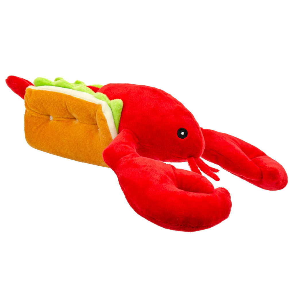 10 Inch Plush Pet Toy with Squeaker and Crinkle O8348