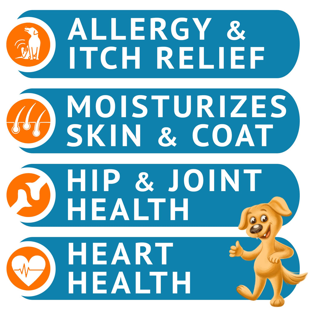 Omega 3 Dogs Bundle 480 Chews A8449