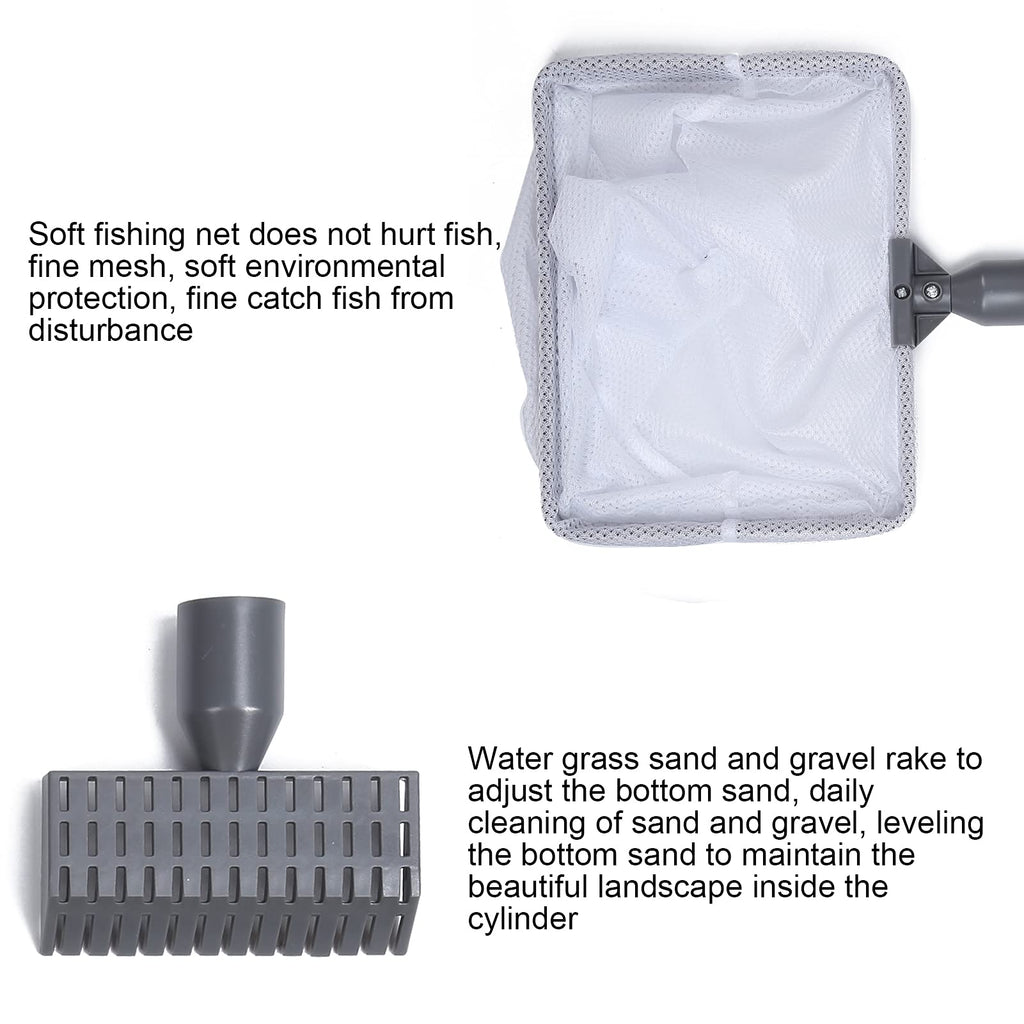 5 in 1 Aquarium Cleaning Tool Kit with Long Handle G79469