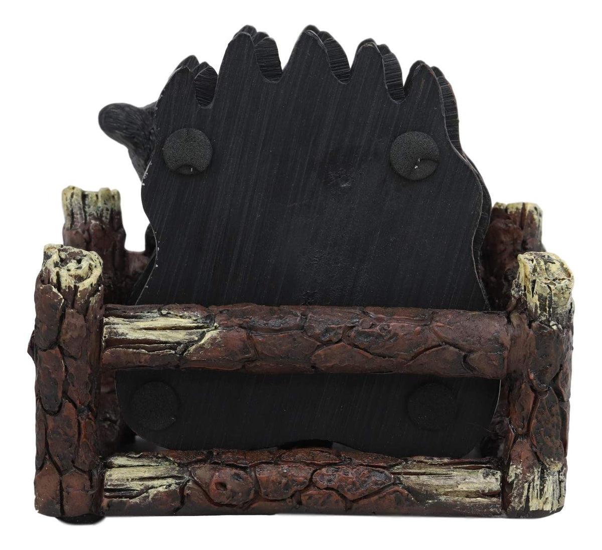 Coaster Set with 4 Bear Paw Tracks Coasters F3764