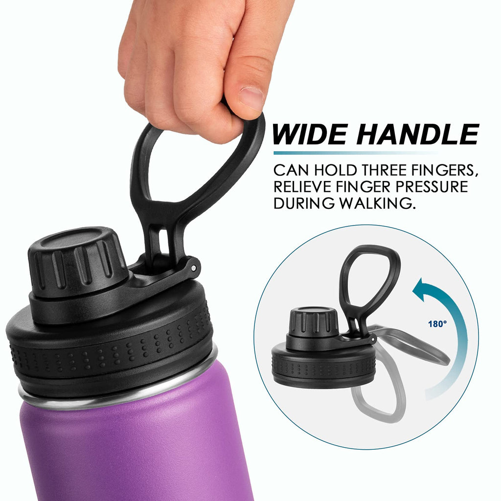 Stainless Steel Vacuum Insulated Water Bottle 16 oz 2 Pack Z5304