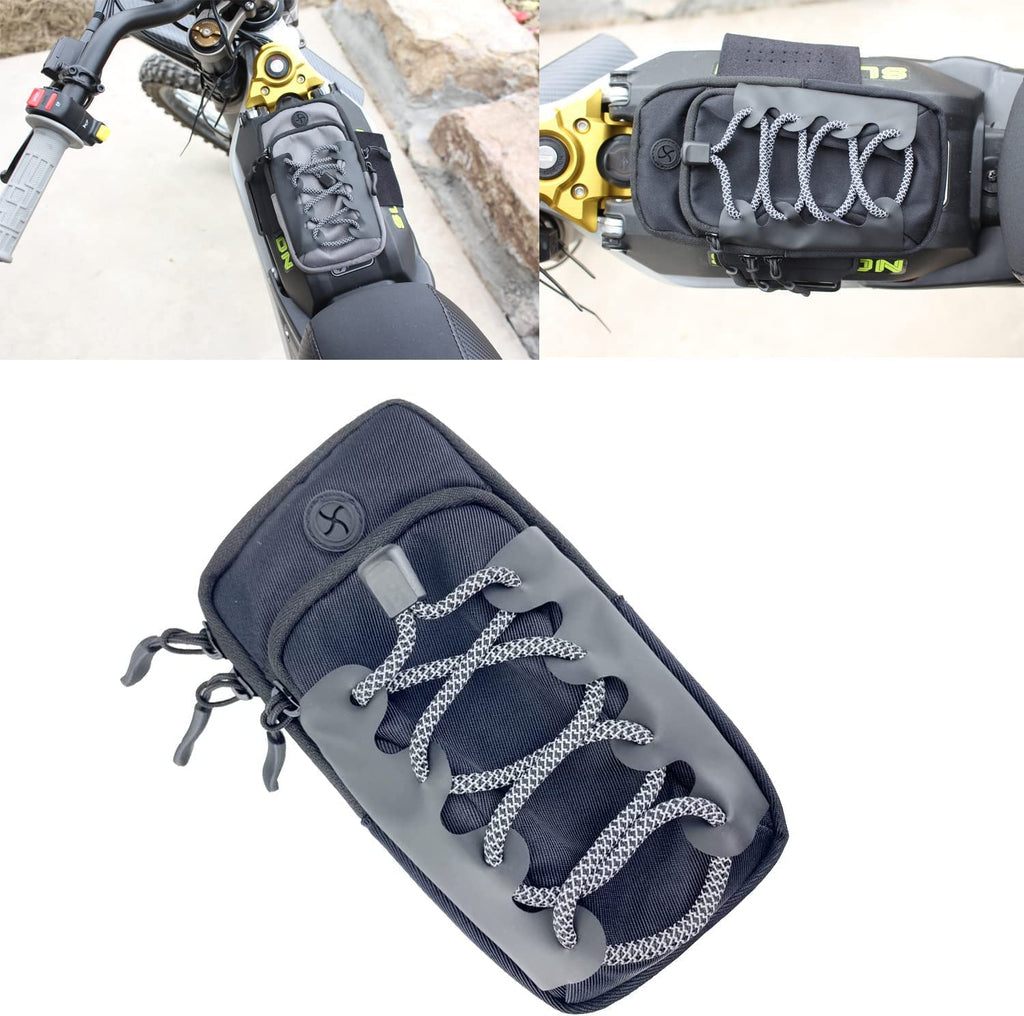 Black Motorcycle Front Frame Storage Bag B960382