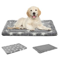 30"x20" Star Pattern Grey Dog Crate Pad E552