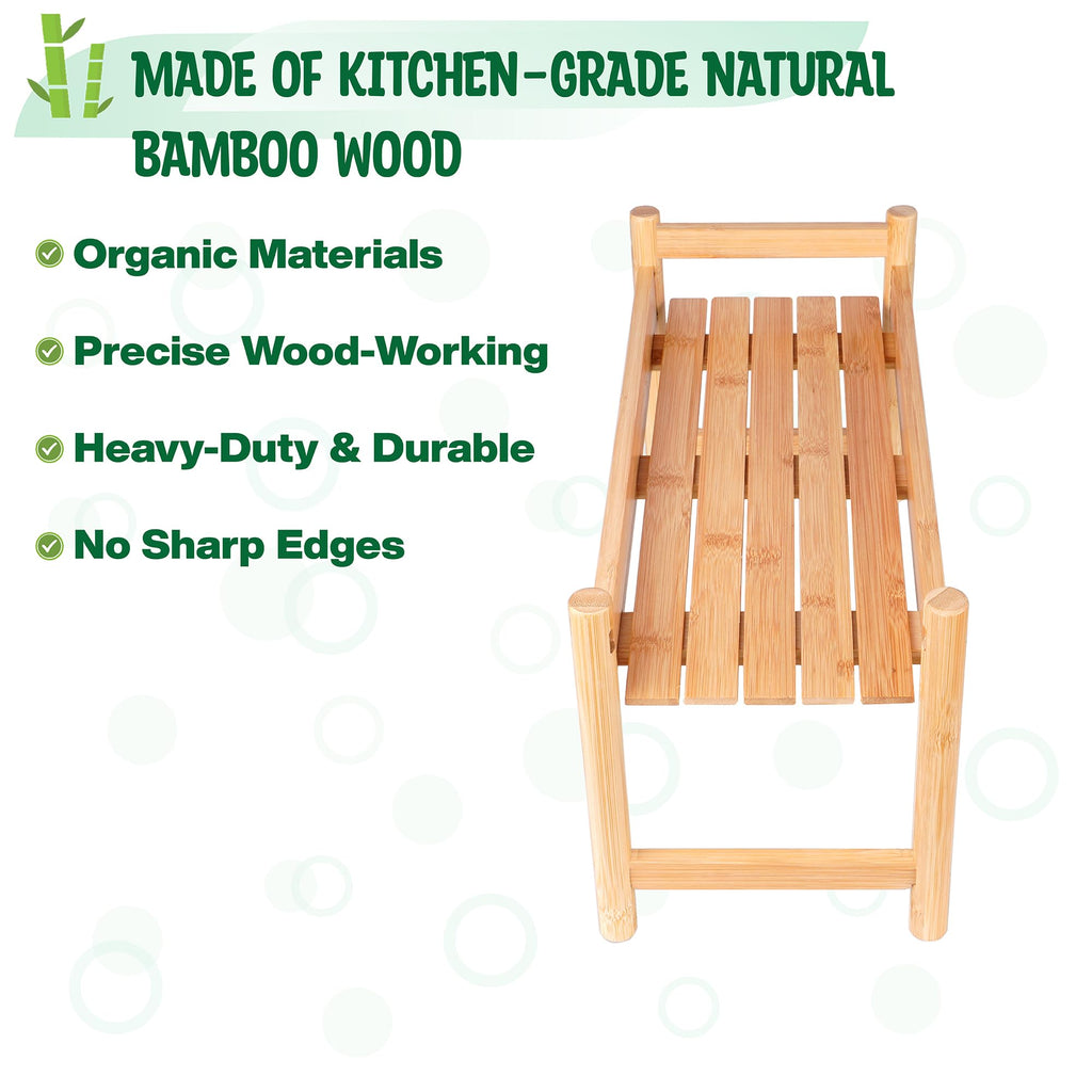 Bamboo Water Dispenser Stand M376957
