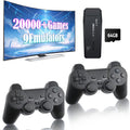 Retro Game Console 4K HDMI 15 Classic Emulators Dual 2.4G Wireless Controllers W27830