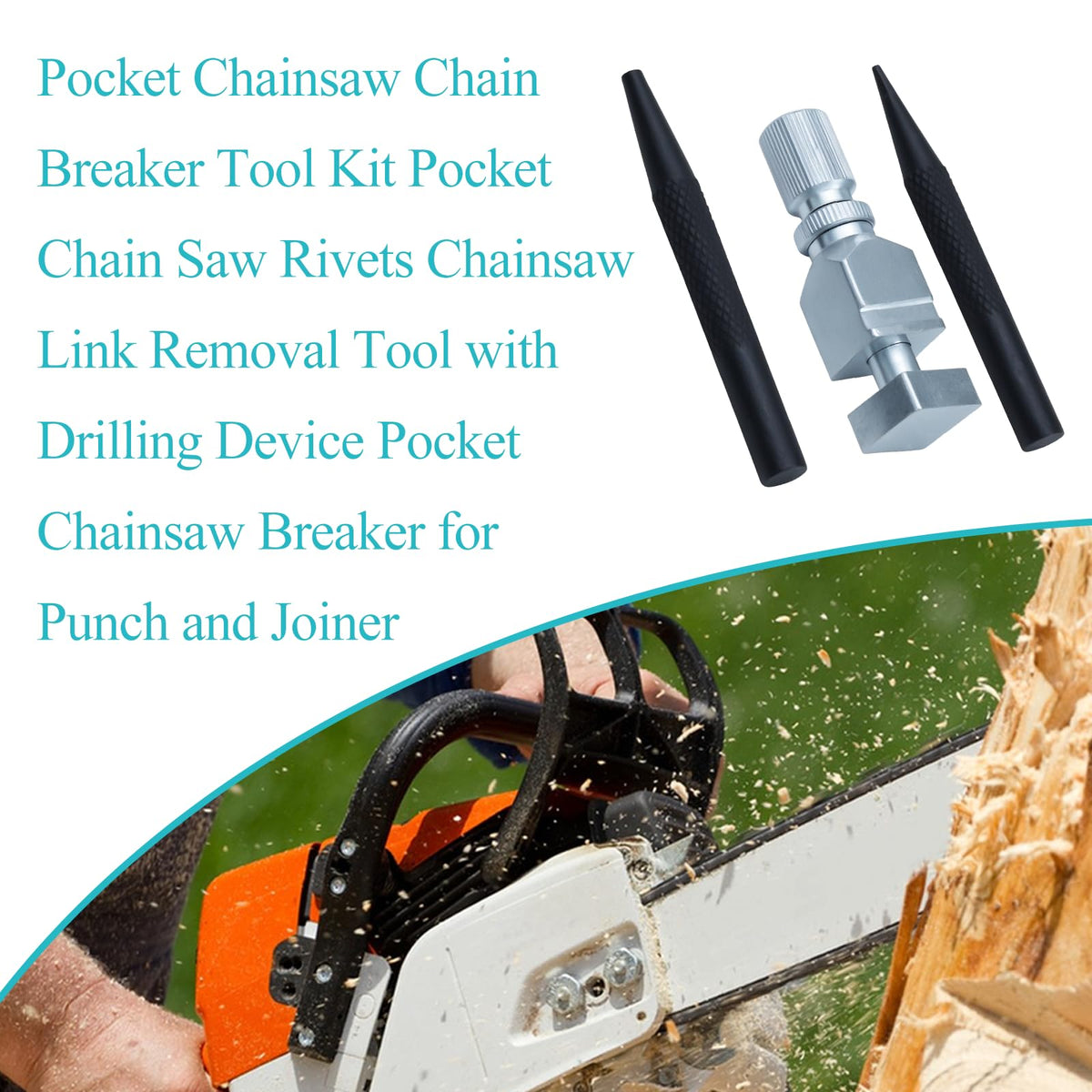 Pocket Chainsaw Chain Breaker Tool Kit L47898