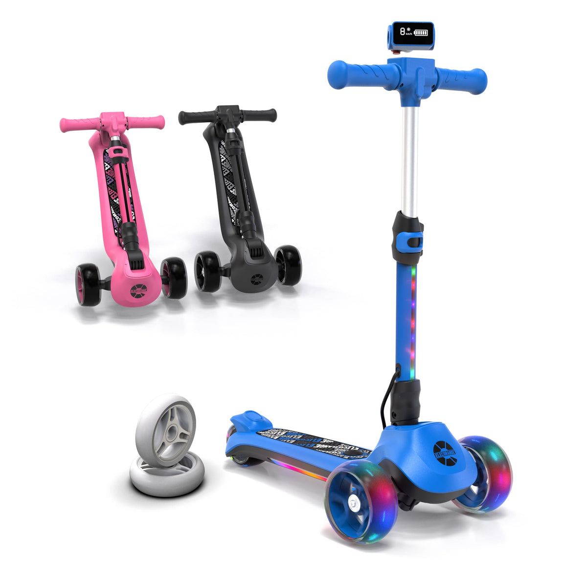 Electric Scooter for Kids Age 4-9, Foldable B51042