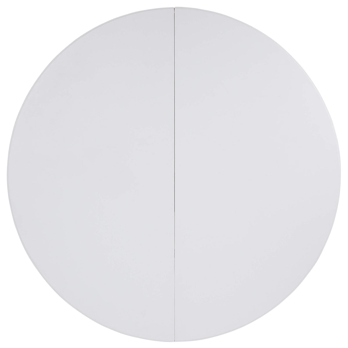 6-Foot Round Bi-Fold Granite White Plastic Folding Table U124608
