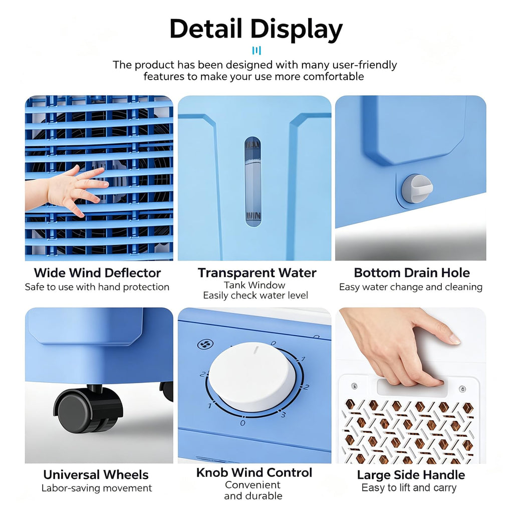 Remote Control Evaporative Air Cooler 20L J689490