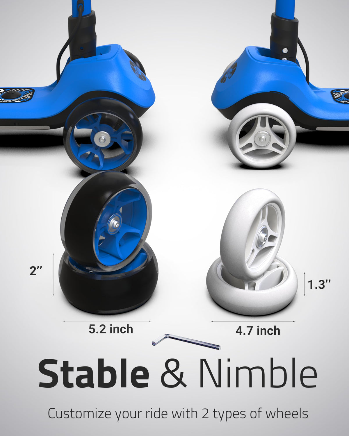 Electric Scooter for Kids Age 4-9, Foldable B51042