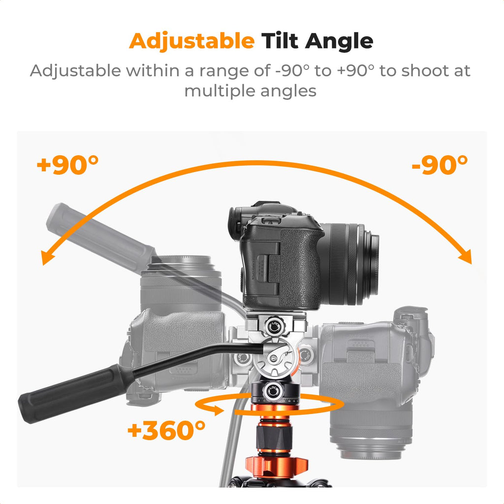 Carbon Fiber Tripod with Fluid Head A853