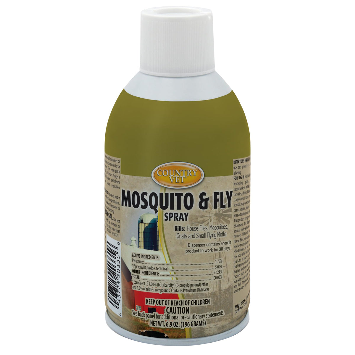 Mosquito Fly Metered Spray Refill & Automatic Metered Dispenser Case of 12 F21558
