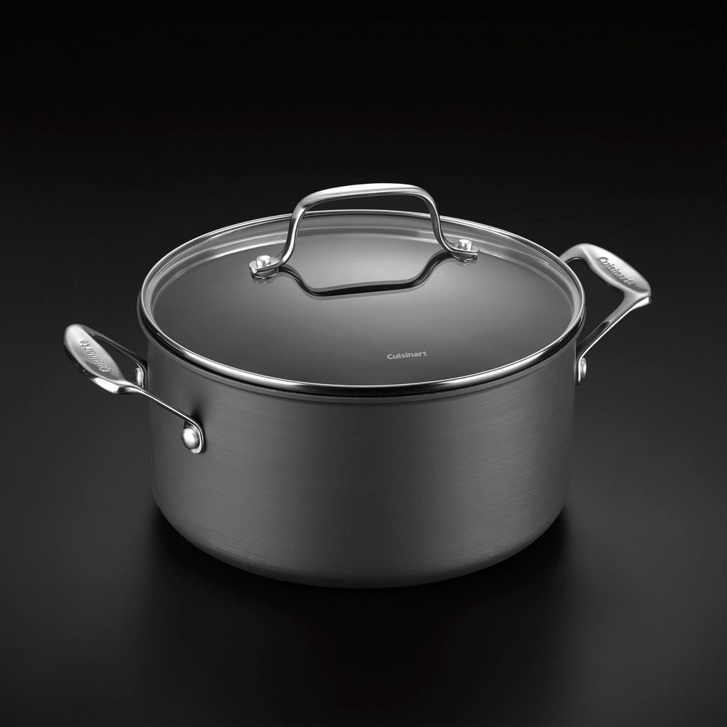 6-Quart Nonstick Hard-Anodized Stockpot with Cover Q3302