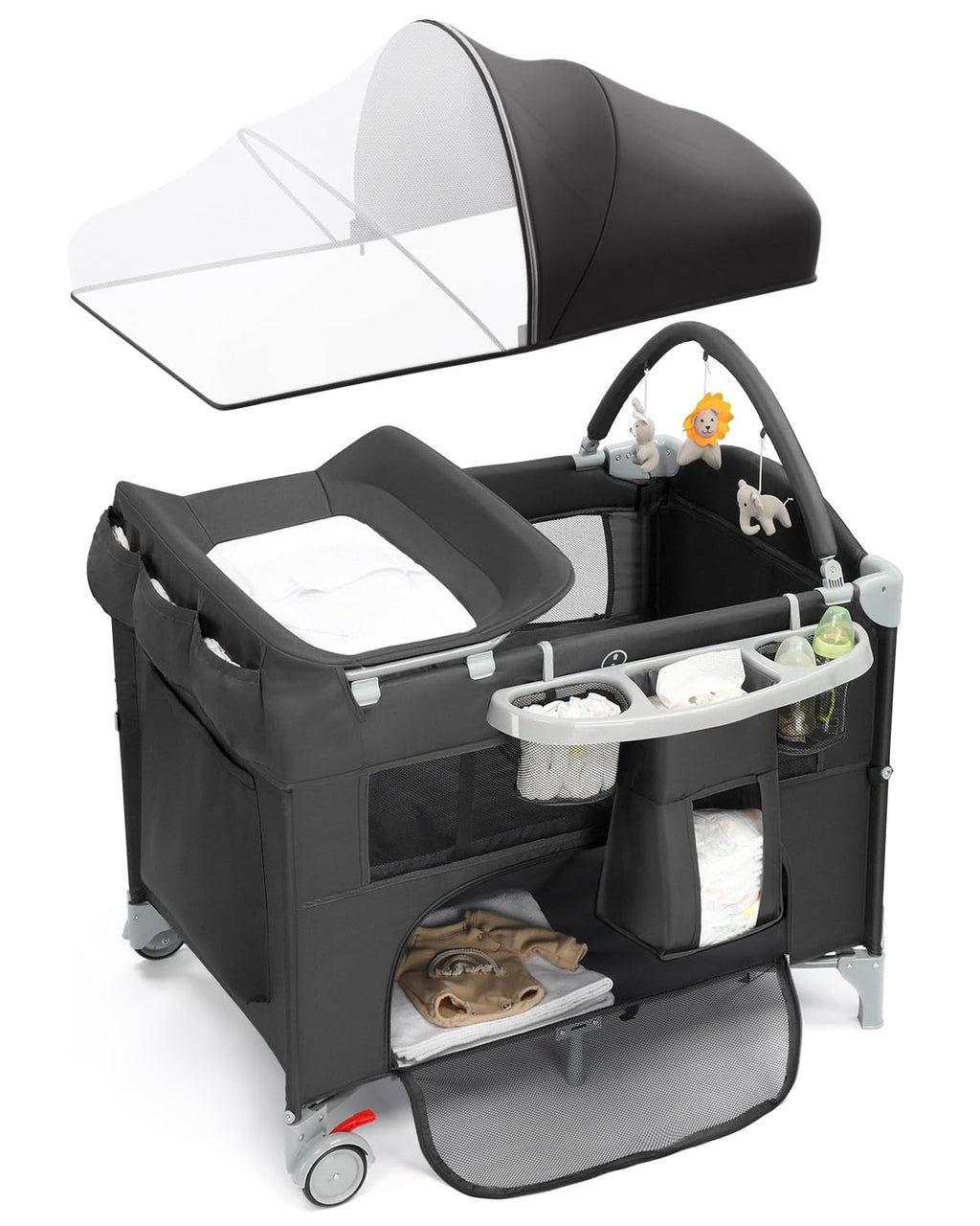 5 in 1 Bedside Bassinet P8306