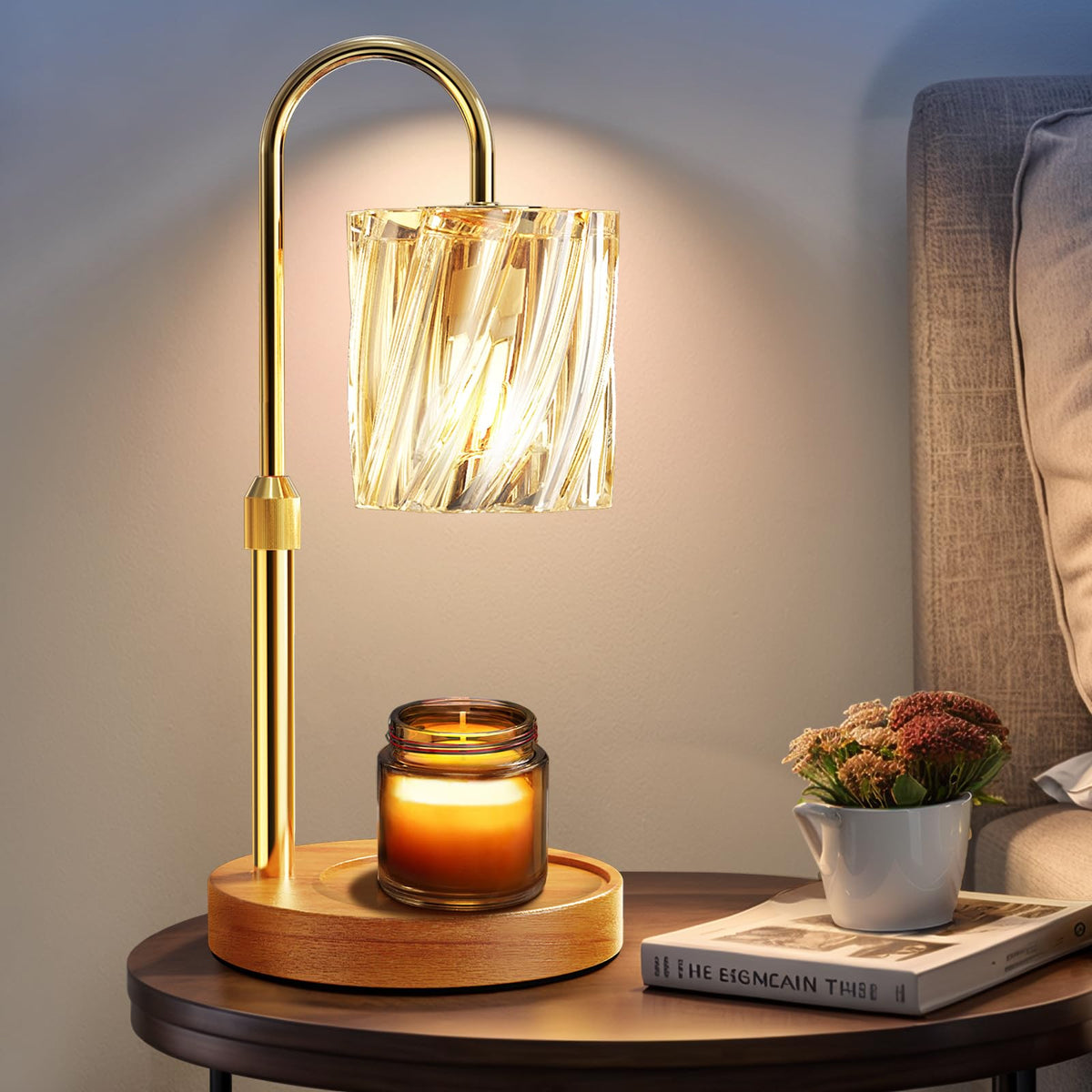 Candle Warmer Lamp with Timer Dimmer P432646