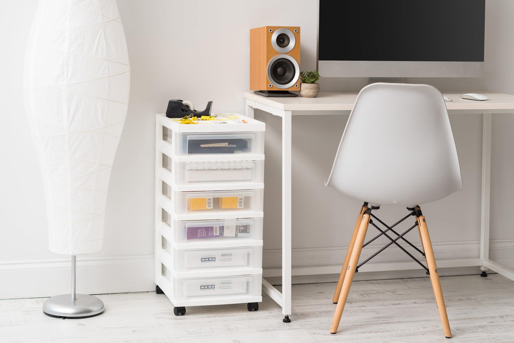 6 Drawer Rolling Storage Cart V7093